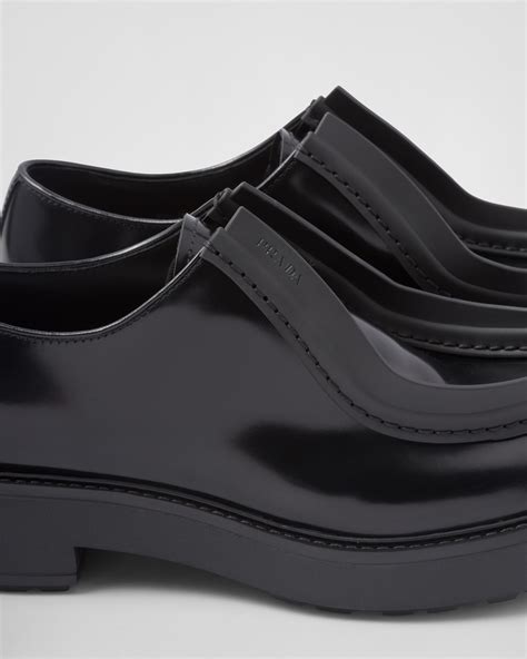 prada opaque shoes|prada leather lace up shoes.